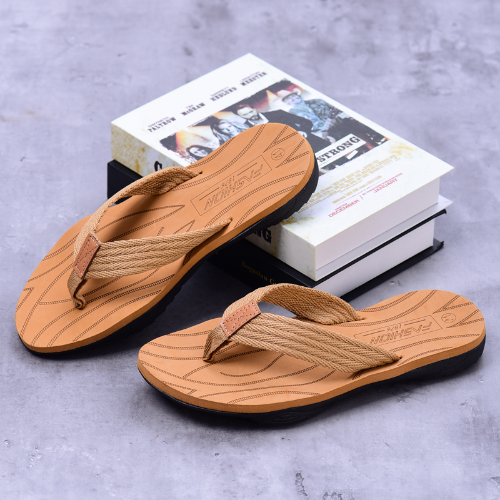 Flip-flops men's non-slip summer outer wear fashion personality soft bottom men's outdoor flip-flops