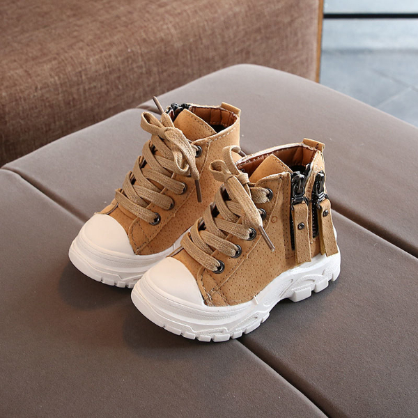 Children's Martin boots boys spring and autumn 2022 new tide breathable deodorant children's running casual sports boys shoes