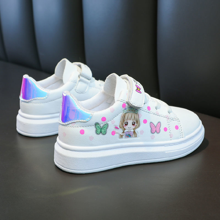 Kids Shoes Baby Shoes Girls' Shoes Sneakers Girls' shoes all-match casual children's white shoes 2023 spring new sports shoes big children's popular sneakers