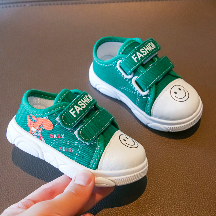 New 1-5 year old children's canvas shoes boys' skate shoes girls' small white shoes soft bottom non-slip casual shoes