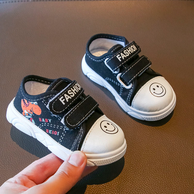 New 1-5 year old children's canvas shoes boys' skate shoes girls' small white shoes soft bottom non-slip casual shoes