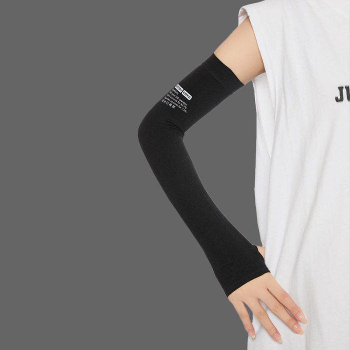 Sunscreen ice silk sleeve female cycling driving ice sleeve outdoor arm guard hand sleeve men's fashion hand sleeve summer