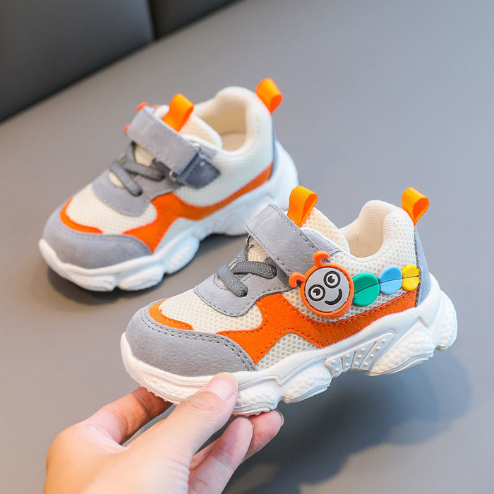 Baby boys' shoes Children's functional mesh shoes 1-5 years old breathable spring and autumn girls' school walking sneakers