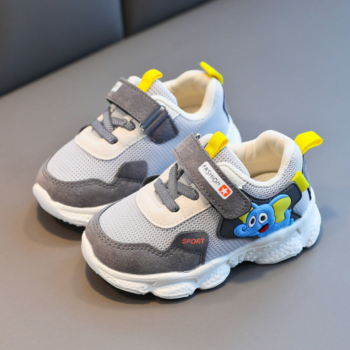 Baby boys' shoes Children's functional mesh shoes 1-5 years old breathable spring and autumn girls' school walking sneakers
