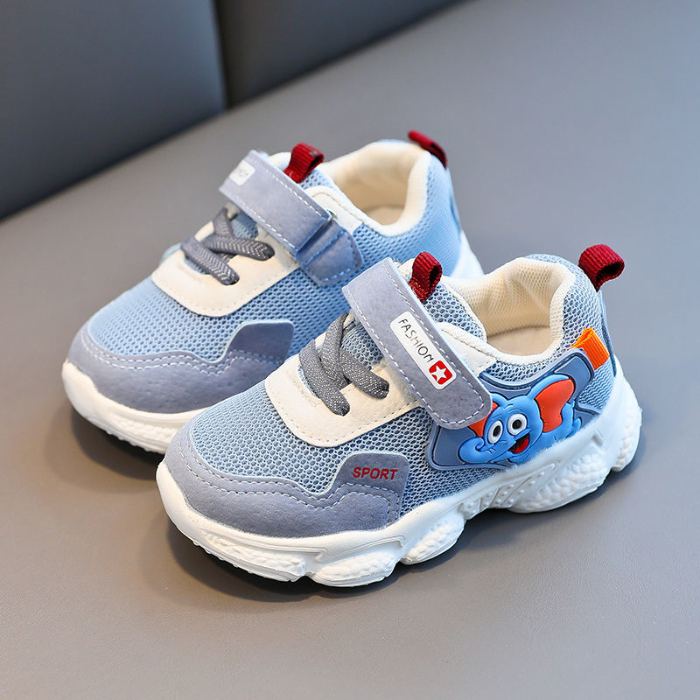 Baby boys' shoes Children's functional mesh shoes 1-5 years old breathable spring and autumn girls' school walking sneakers