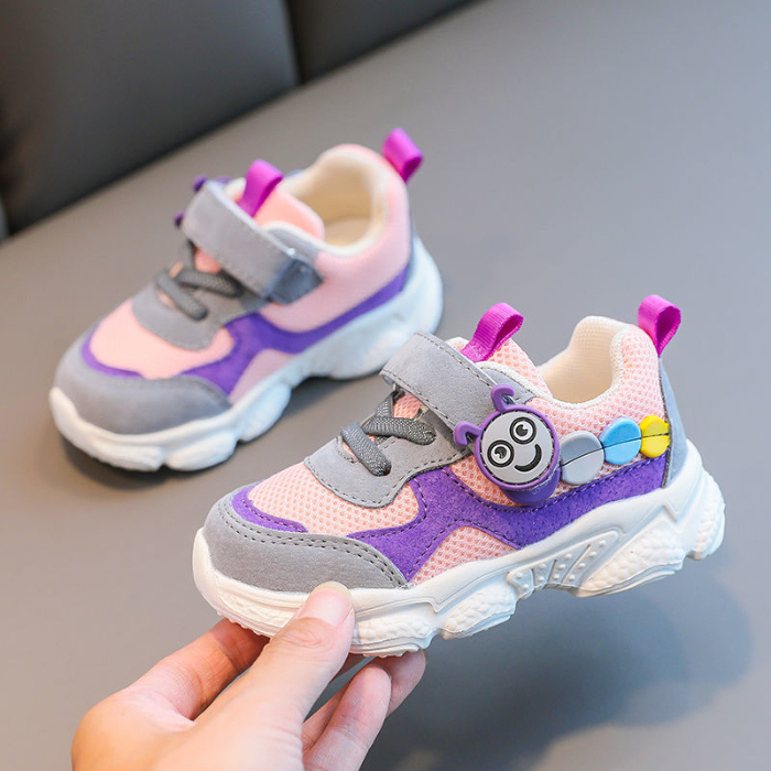 Baby boys' shoes Children's functional mesh shoes 1-5 years old breathable spring and autumn girls' school walking sneakers