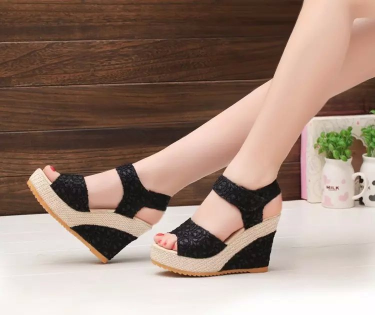 Hot sale women's shoes new frosted high heel sandals open toe platform strap women sandals