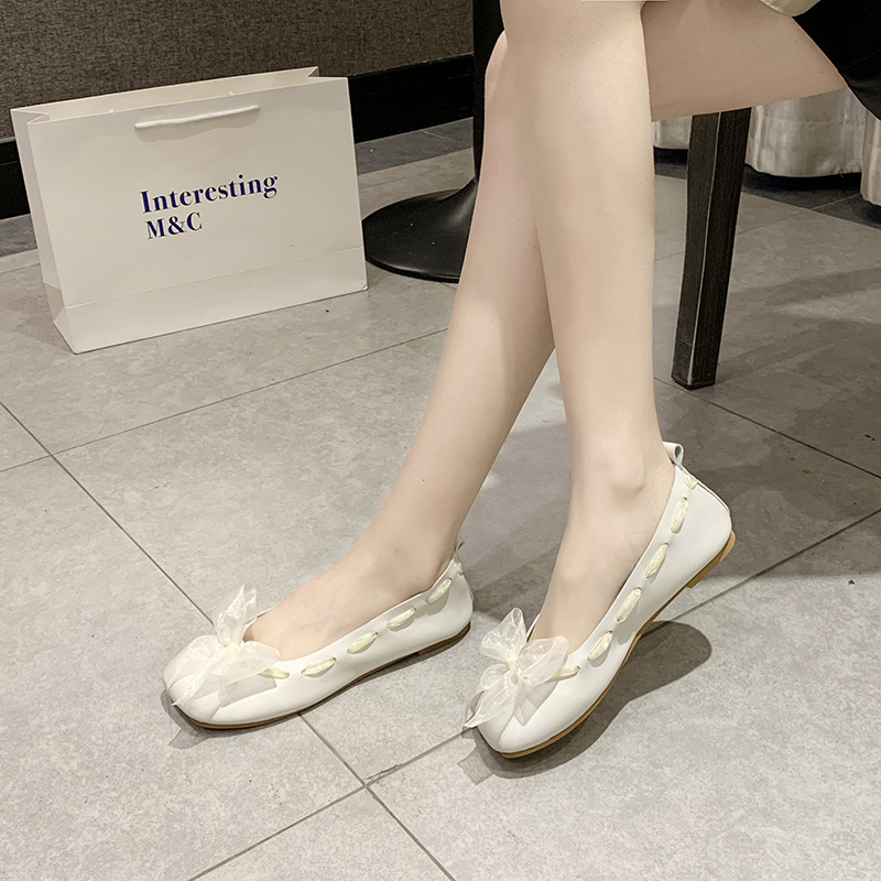 Hot selling women's flat sole shoes women's new spring and summer versatile egg roll shoes