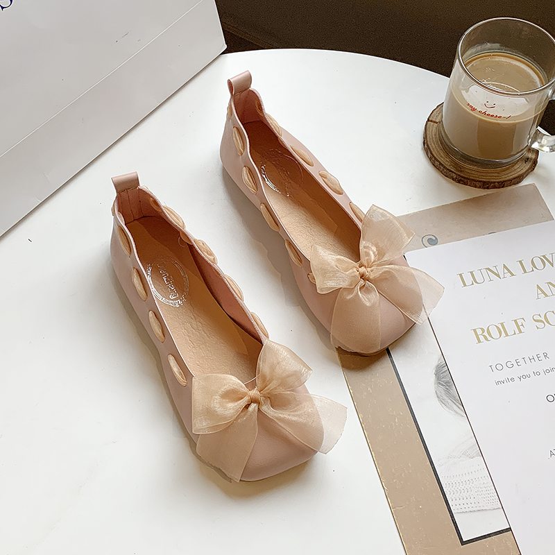 Hot selling women's flat sole shoes women's new spring and summer versatile egg roll shoes