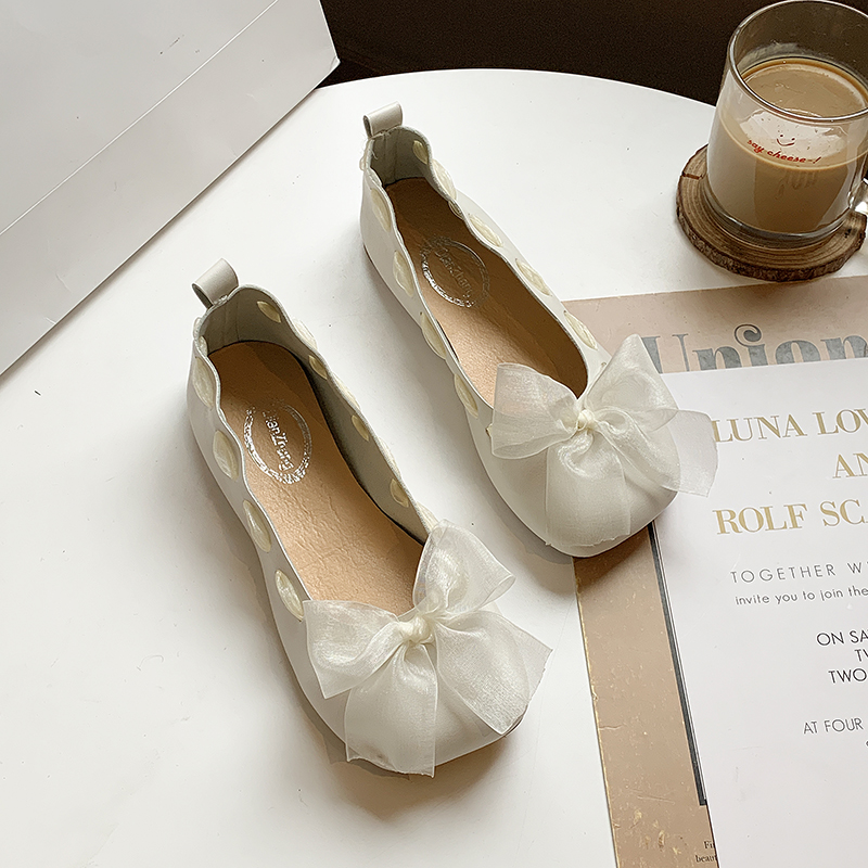 Hot selling women's flat sole shoes women's new spring and summer versatile egg roll shoes