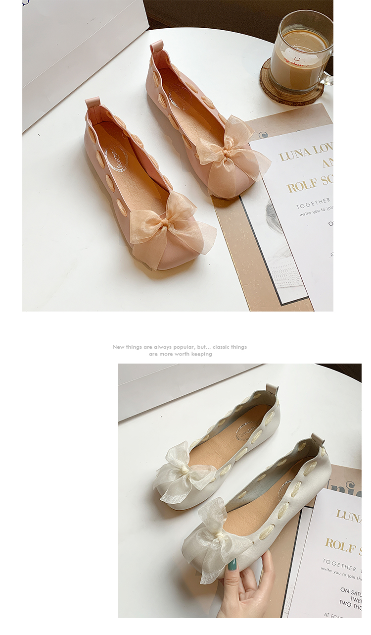 Hot selling women's flat sole shoes women's new spring and summer versatile egg roll shoes