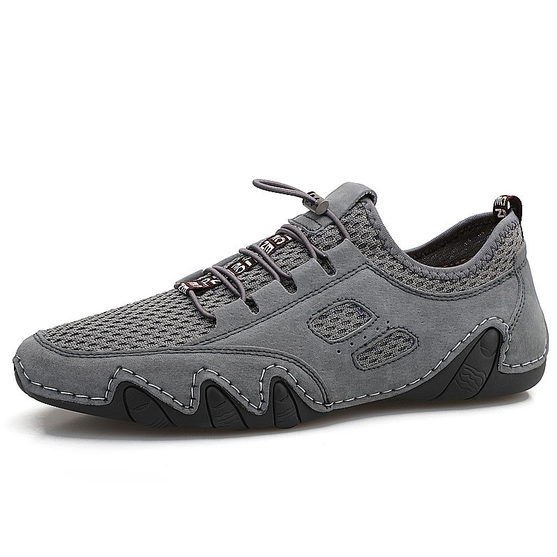 Men's Shoes  Sneakers Men&apos;s shoes real cowhide breathable sports men&apos;s leather shoes genuine leather all-match shoes