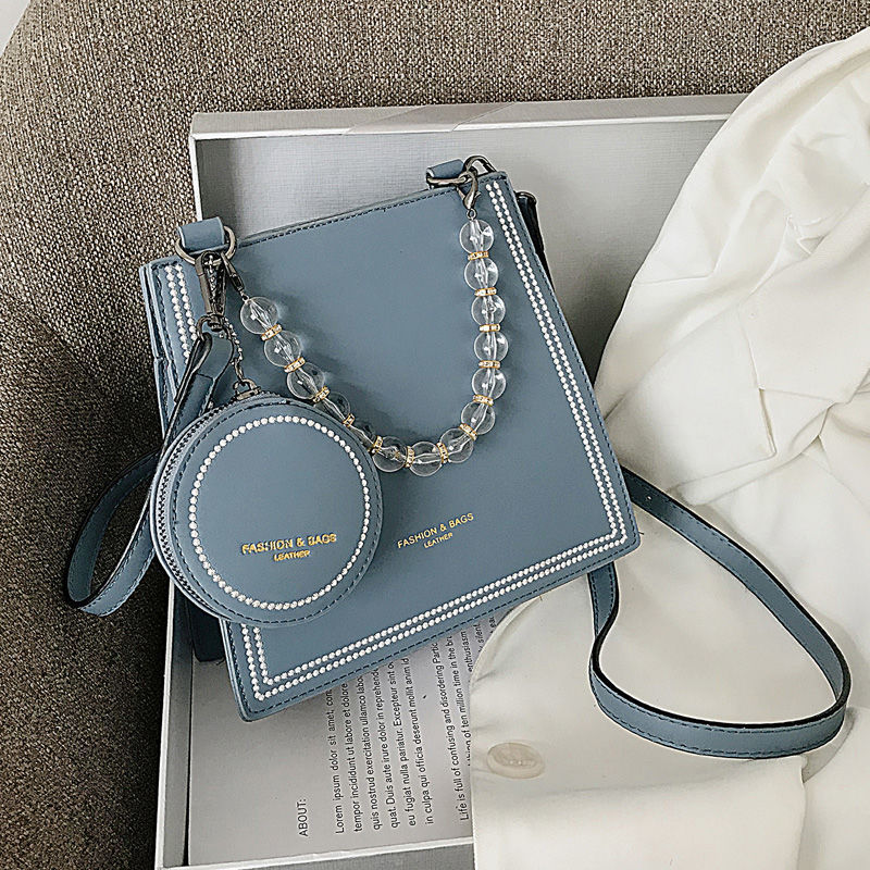 Female bag new trendy fashion Korean style small square bag wild single shoulder messenger bag