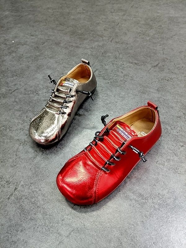 Peas bottom low shoes shallow mouth single shoes soft sole casual shoes large size