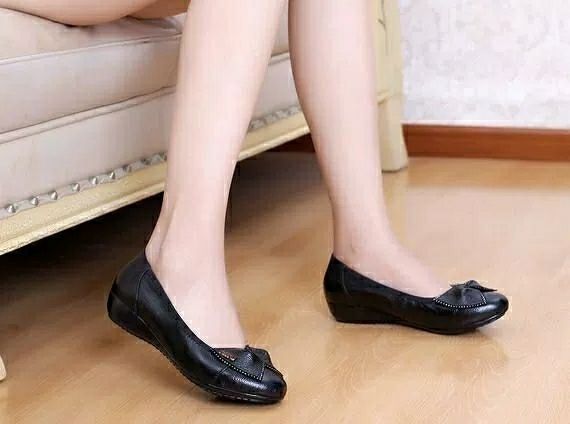 Women's Shoes  Flats  Ballet & Dance Extra large size women&apos;s leather flat shoes flat heel women&apos;s shoes ladies casual leather shoes