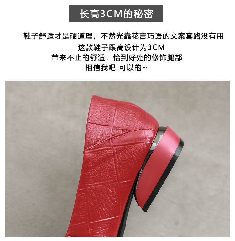 Women's shoes leather flat shoes women all-match single shoes women low heels women