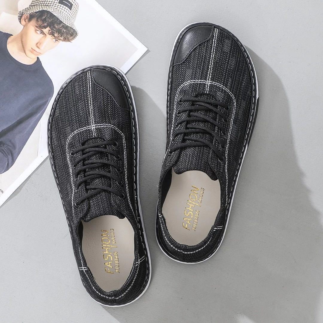 New social trend canvas shoes men's sports shoes ugly shoes men's big head clown shoes