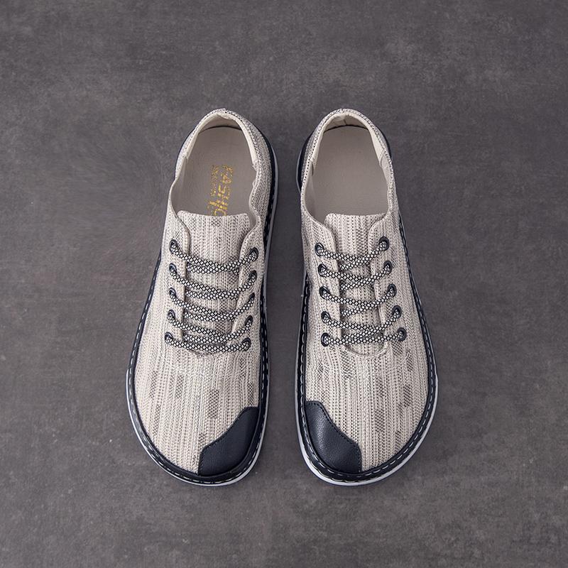 New social trend canvas shoes men's sports shoes ugly shoes men's big head clown shoes