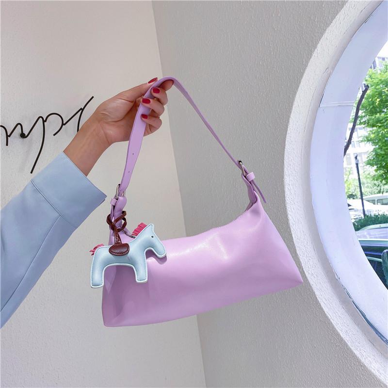 French niche handbags new trendy all-match shoulder bag net red fashion baguette underarm bag