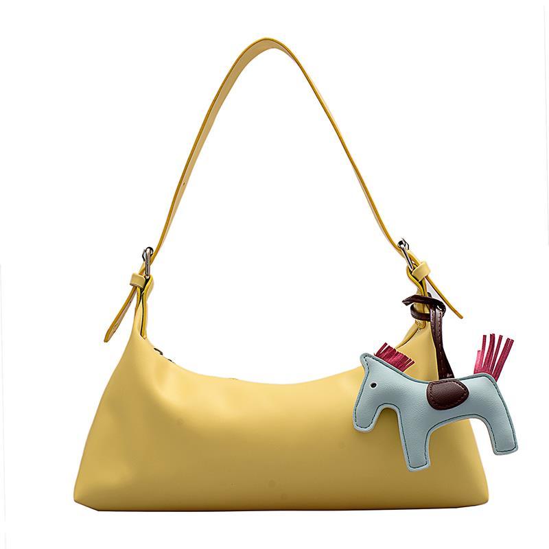 French niche handbags new trendy all-match shoulder bag net red fashion baguette underarm bag