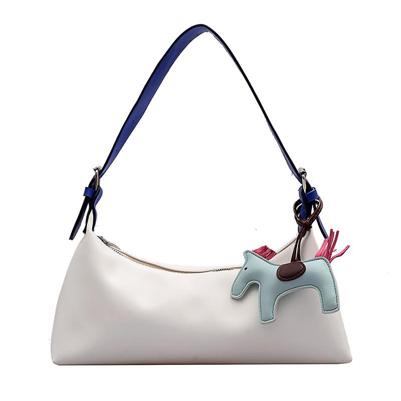 French niche handbags new trendy all-match shoulder bag net red fashion baguette underarm bag