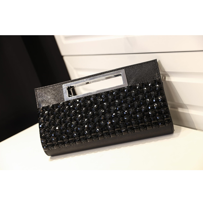 New style handbag women with diamond tide European and American dinner diamond clutch women