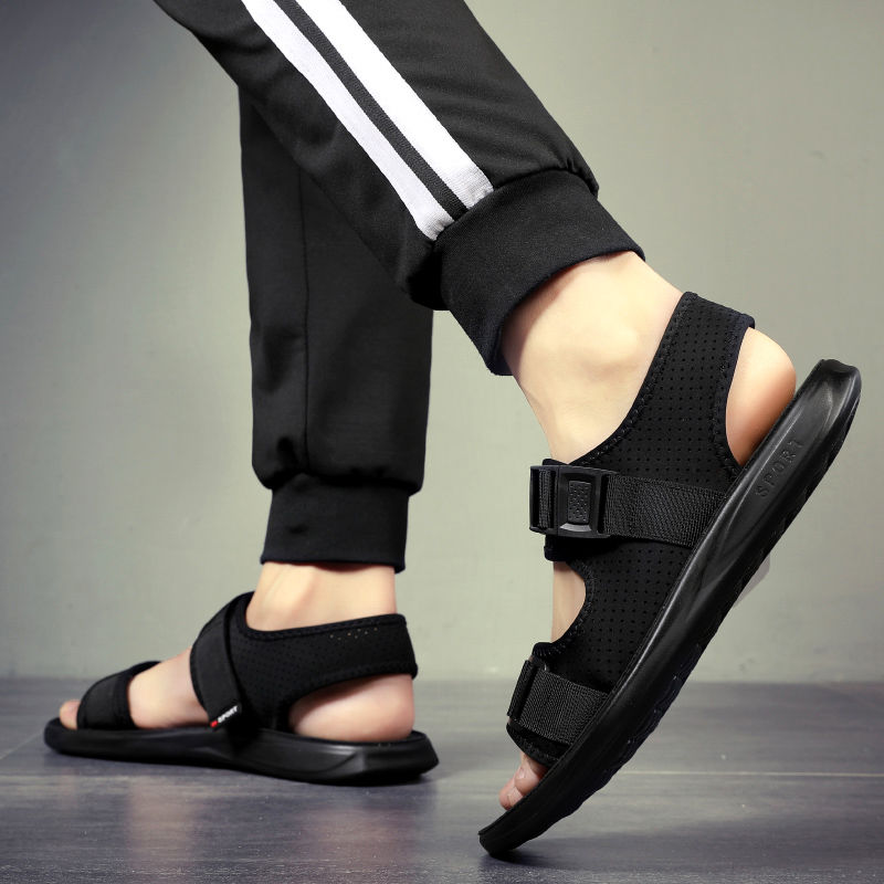 Men's Shoes > Sandals Men&apos;s sandals casual beach trend all-match outer wear non-slip dual purpose sandals and slippers men