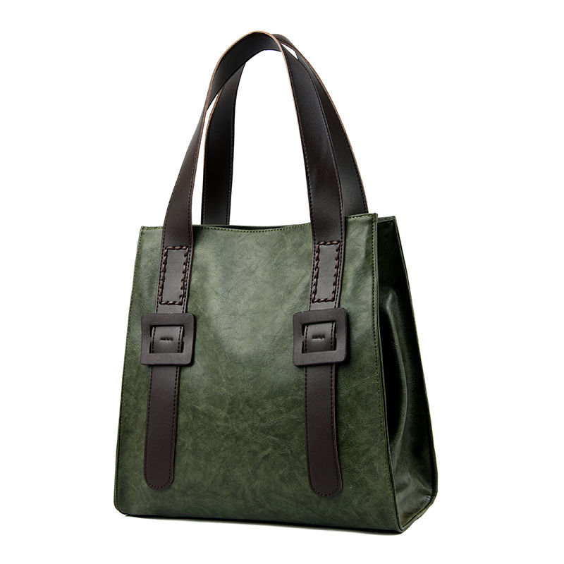 Genuine leather women's soft leather handbag women's fashion all-match large shoulder bag