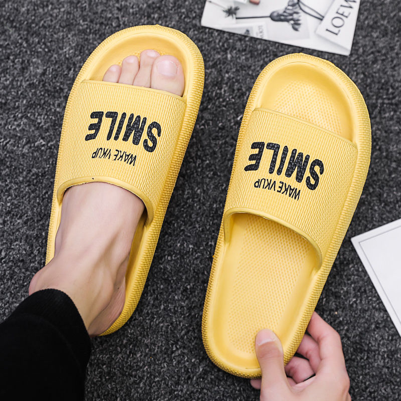Slippers men's indoor non-slip bathroom bathing home thick-soled versatile sandals and slippers