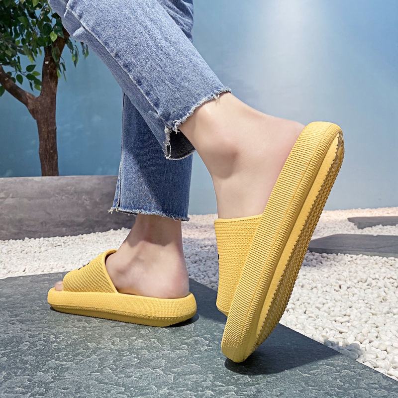 Slippers men's indoor non-slip bathroom bathing home thick-soled versatile sandals and slippers