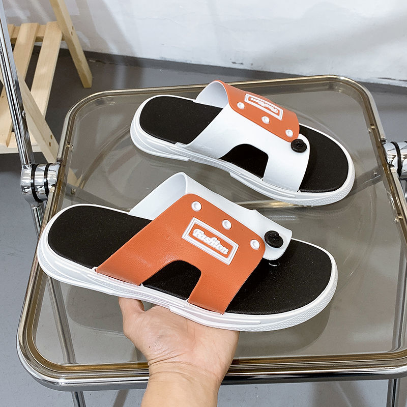 Men's Shoes > Sandals Slippers men&apos;s new style men&apos;s sandals and slippers outer wear beach shoes men&apos;s slippers