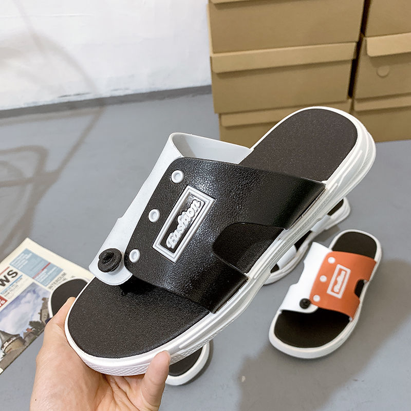 Men's Shoes > Sandals Slippers men&apos;s new style men&apos;s sandals and slippers outer wear beach shoes men&apos;s slippers