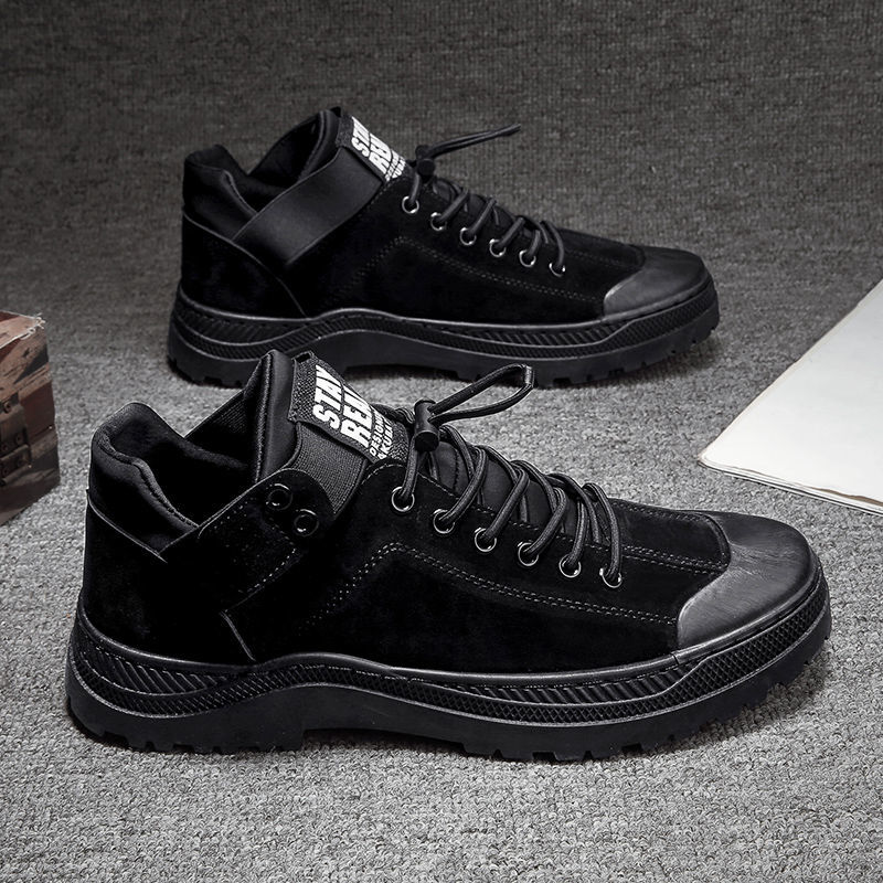 Men's shoes new Martin high-top shoes men's leisure retro hundred processing tide boots men