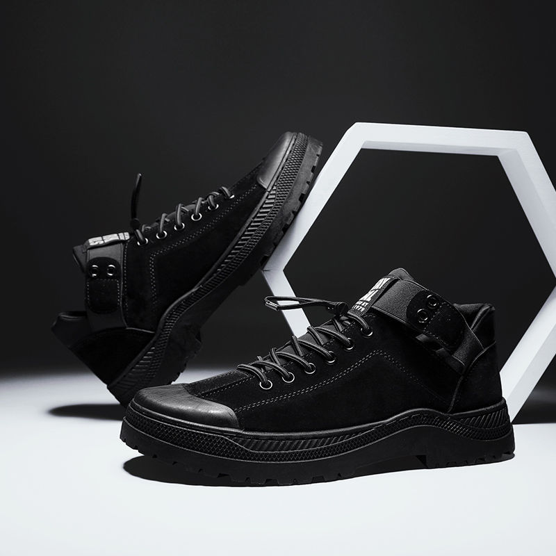 Men's shoes new Martin high-top shoes men's leisure retro hundred processing tide boots men