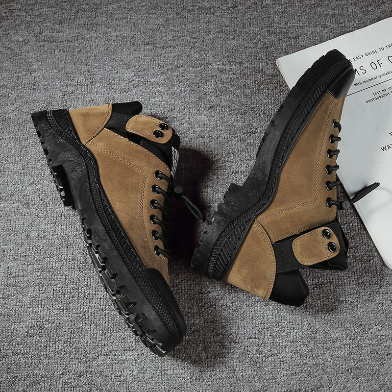 Men's shoes new Martin high-top shoes men's leisure retro hundred processing tide boots men