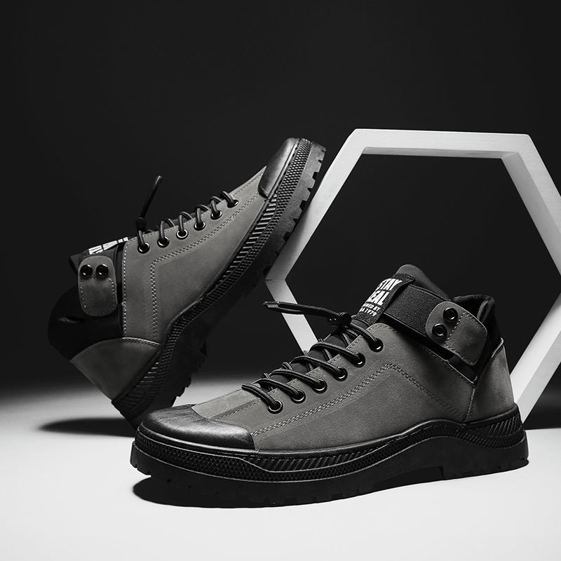 Men's shoes new Martin high-top shoes men's leisure retro hundred processing tide boots men