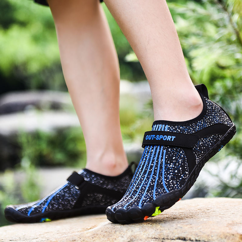 Men's Shoes  Athletic  Water Shoes Outdoor fishing swimming wading shoes five-finger shoes non-slip quick-drying men&apos;s beach shoes fitn