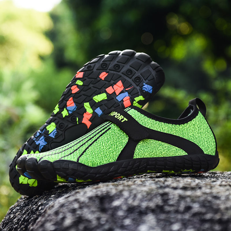 Men's Shoes  Athletic  Water Shoes Outdoor fishing swimming wading shoes five-finger shoes non-slip quick-drying men&apos;s beach shoes fitn