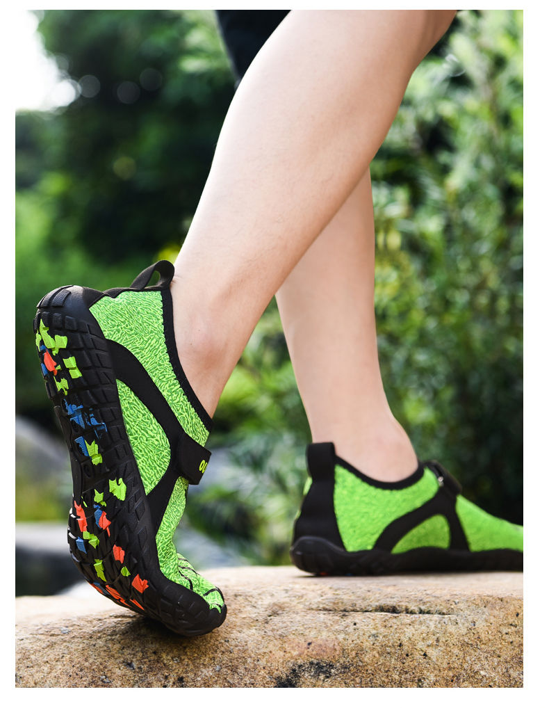 Men's Shoes  Athletic  Water Shoes Outdoor fishing swimming wading shoes five-finger shoes non-slip quick-drying men&apos;s beach shoes fitn
