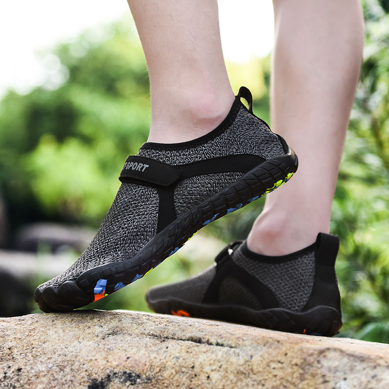 Men's Shoes  Athletic  Water Shoes Outdoor fishing swimming wading shoes five-finger shoes non-slip quick-drying men&apos;s beach shoes fitn