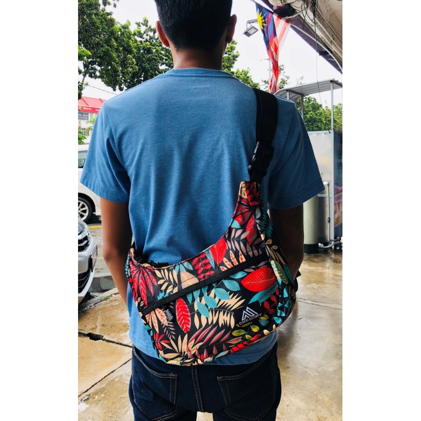 USA 038 Gregory Men’s Sling Bag Shoulder Bag CrossBody Bag Beg Lelaki Message Bag Bags Beg Murah