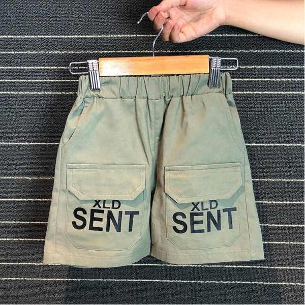 Boys summer pants baby casual shorts 2021 summer new children's fashion trendy pants