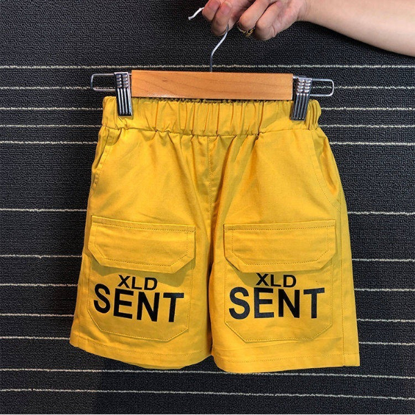 Boys summer pants baby casual shorts 2021 summer new children's fashion trendy pants