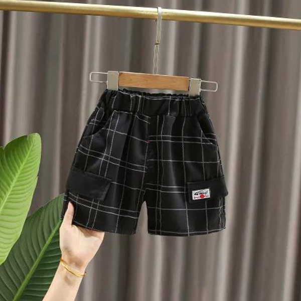 Boys' shorts wear ice silk soft summer clothes baby children's breathable casual trendy pants 0-6 years old