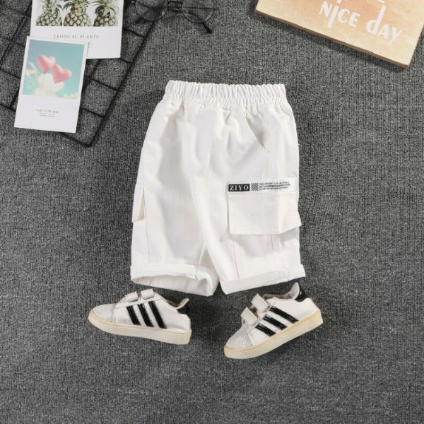 Boys' shorts new small and medium-sized children's thin five-point pants summer children's loose casual pants foreign style