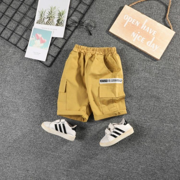 Boys' shorts new small and medium-sized children's thin five-point pants summer children's loose casual pants foreign style