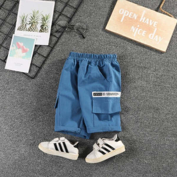 Boys' shorts new small and medium-sized children's thin five-point pants summer children's loose casual pants foreign style