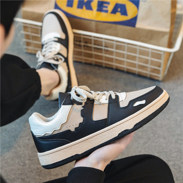 Summer new casual breathable sports dad shoes fashion men's shoes versatile small white board shoes mesh shoes