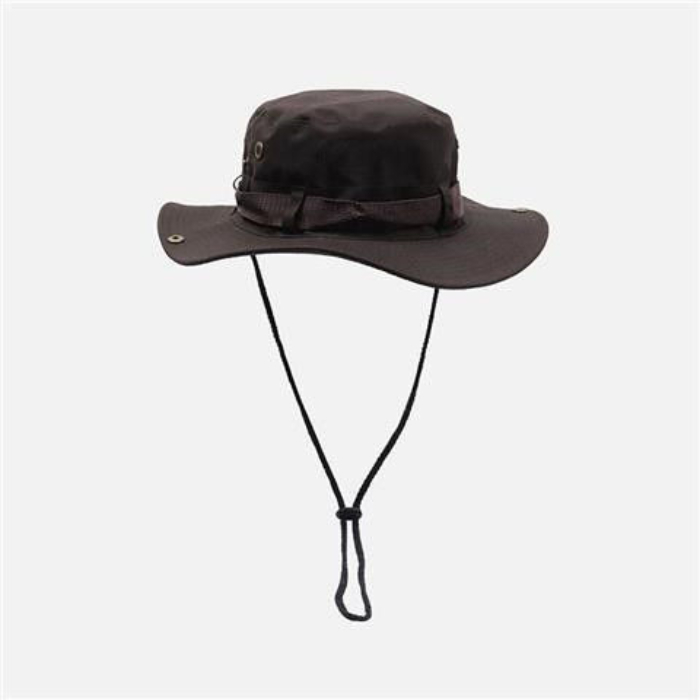 Drawstring fisherman hat men and women summer breathable sunscreen outdoor mountaineering fishing hat Western Cowboy Hat
