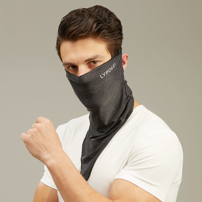 Ice silk triangle scarf sunscreen mask men and women riding magic headband summer windproof neck cover outdoor sports Headband